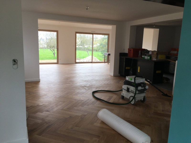 Jms Ossature Bois Chateau Gontier Sur Mayenne Pose De Parquet